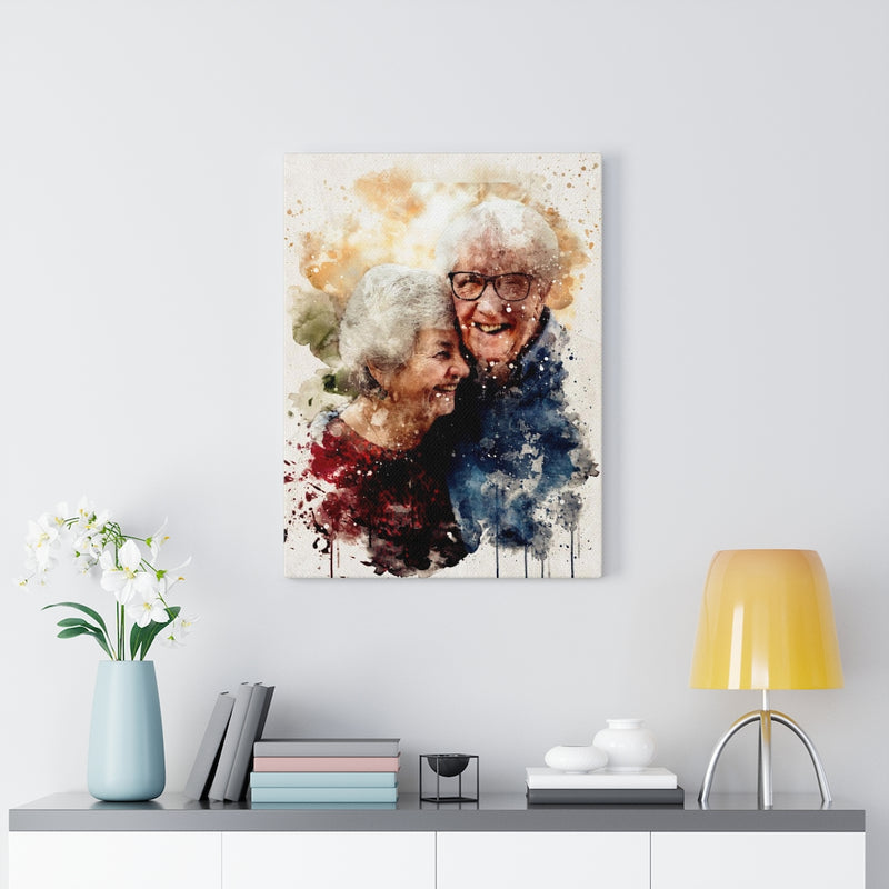 Grandparents Personalized Portrait
