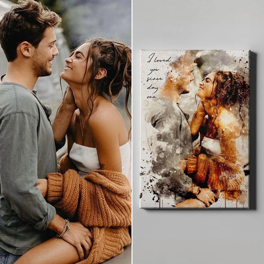 Couples Personalized Portrait